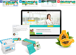 Papaya Gold All-in Branding Pack