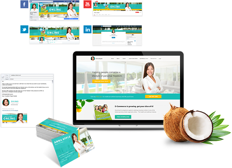 Happy Coconut Branding Pack